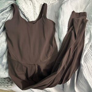 lululemon athletica Brown Jumpsuit